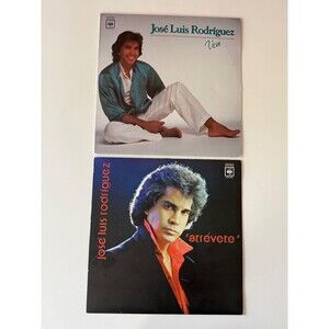 Jose Luis Rodriguez Ven / Atrévete LP Lot CBS Import Mexico Cleaned VG+